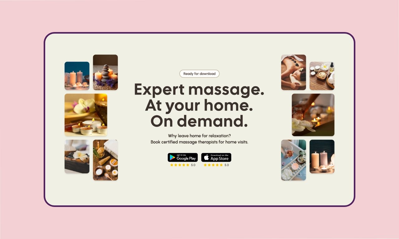 Spa and wellness booking app